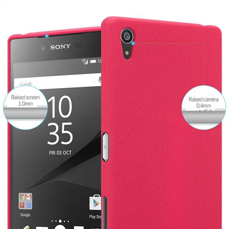 Cadorabo Hülle kompatibel mit Sony Xperia Z5 PREMIUM Schutzhülle aus flexiblem TPU Silikon
