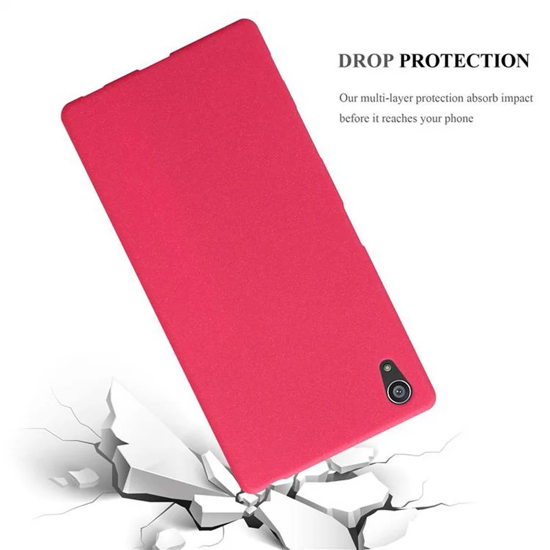 Cadorabo Hülle kompatibel mit Sony Xperia Z5 PREMIUM Schutzhülle aus flexiblem TPU Silikon