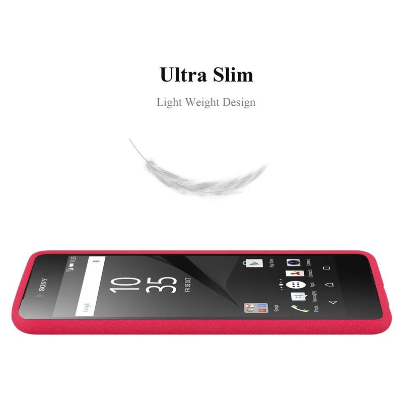 Cadorabo Hülle kompatibel mit Sony Xperia Z5 PREMIUM Schutzhülle aus flexiblem TPU Silikon