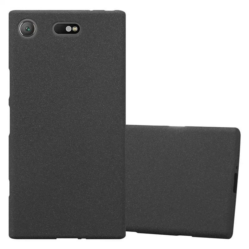 Cadorabo Hülle kompatibel mit Sony Xperia XZ1 COMPACT Schutzhülle aus flexiblem TPU Silikon