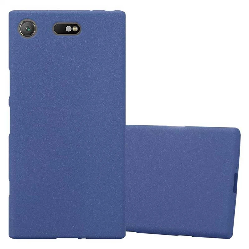 Cadorabo Hülle kompatibel mit Sony Xperia XZ1 COMPACT Schutzhülle aus flexiblem TPU Silikon