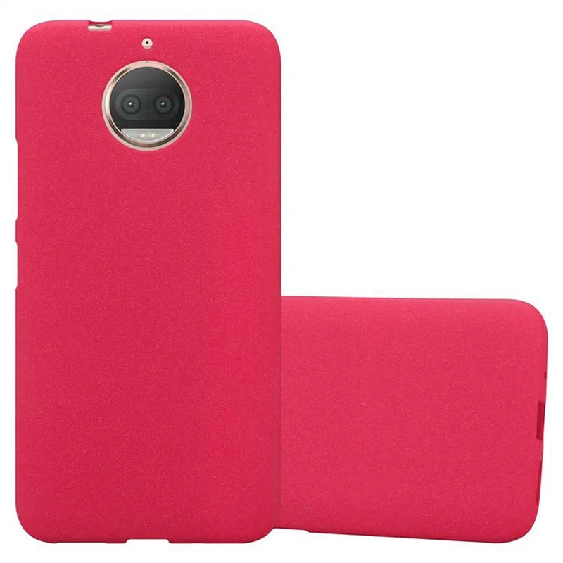 Cadorabo Hülle kompatibel mit Motorola MOTO G5S PLUS Schutzhülle aus flexiblem TPU Silikon