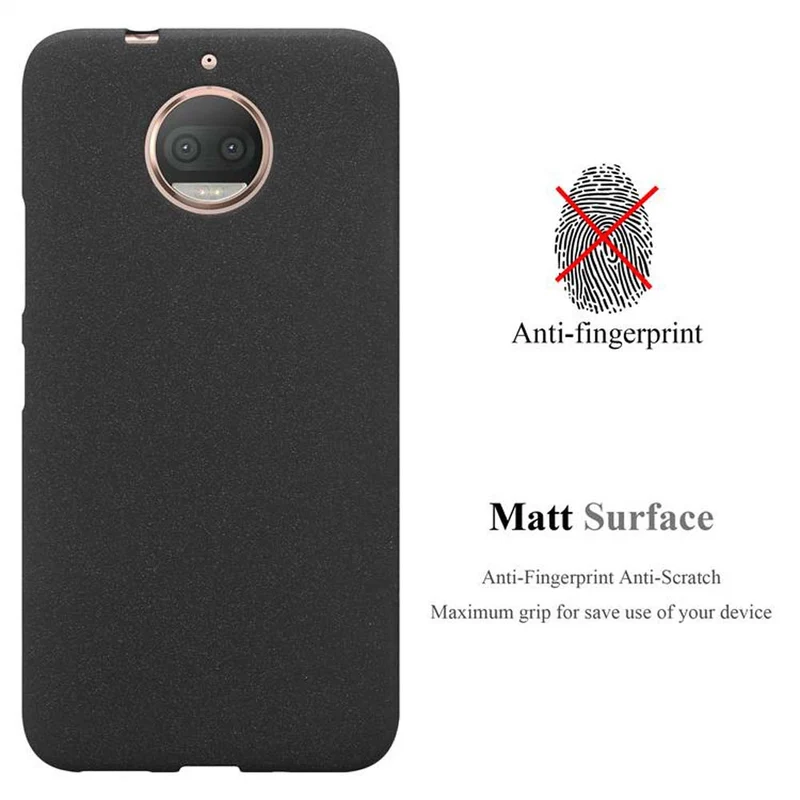 Cadorabo Hülle kompatibel mit Motorola MOTO G5S PLUS Schutzhülle aus flexiblem TPU Silikon