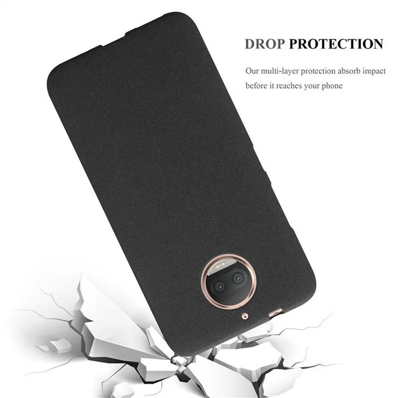 Cadorabo Hülle kompatibel mit Motorola MOTO G5S PLUS Schutzhülle aus flexiblem TPU Silikon