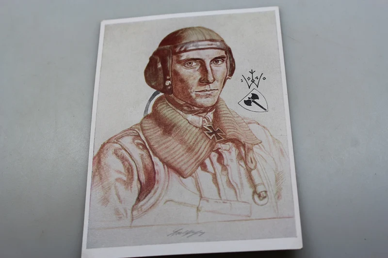 Postkarte Willrich - "Hauptmann Balthasar" 2. Weltkrieg