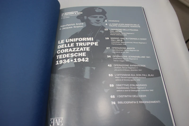 „Die Uniformen der deutschen Panzertruppen 1934–1942“ – J. P. André – J. Scipion – 2012