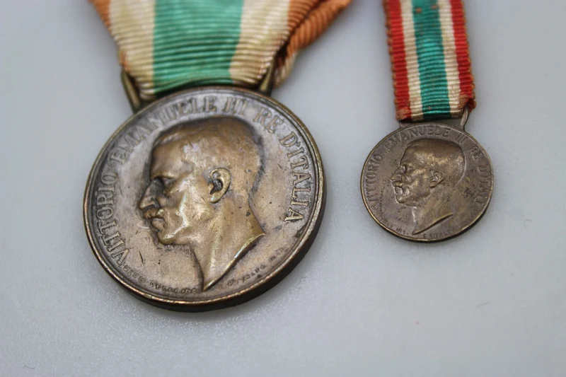 Medaille der italienischen Einheit mit Miniatur
