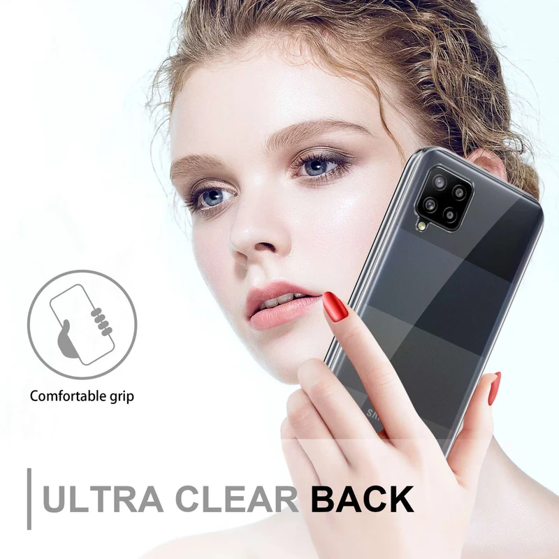 Cadorabo Hülle kompatibel mit Samsung Galaxy A42 4G 360° Full Body Schutzhülle - Front- und Rückenschutz, Rundumschutz mit Displayschutz