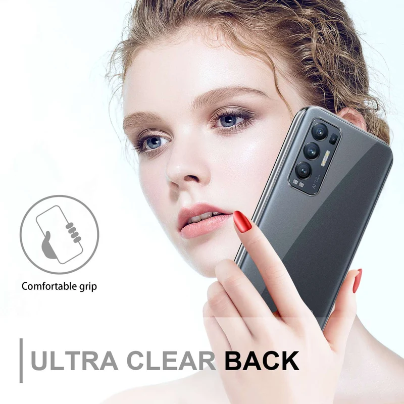 Cadorabo Hülle kompatibel mit Oppo FIND X3 NEO 360° Full Body Schutzhülle - Front- und Rückenschutz, Rundumschutz mit Displayschutz