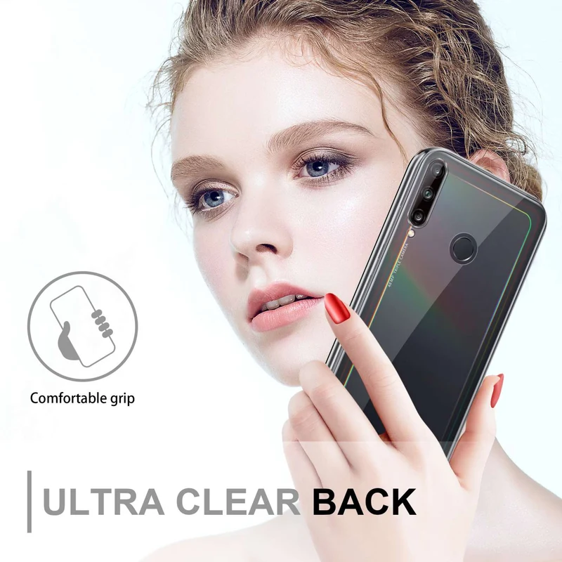 Cadorabo Hülle kompatibel mit Huawei P40 LITE E 360° Full Body Schutzhülle - Front- und Rückenschutz, Rundumschutz mit Displayschutz