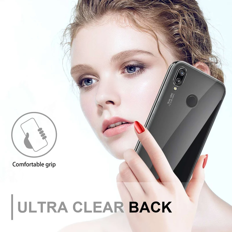 Cadorabo Hülle kompatibel mit Huawei P20 LITE 2018 / NOVA 3E 360° Full Body Schutzhülle - Front- und Rückenschutz, Rundumschutz mit Displayschutz