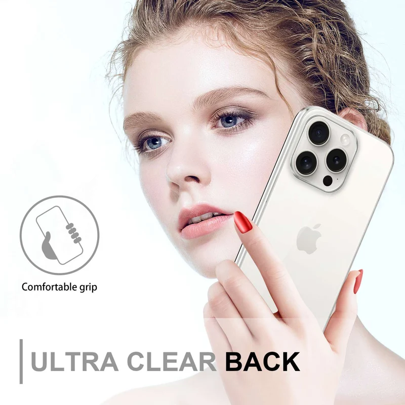 Cadorabo Hülle kompatibel mit Apple iPhone 15 PRO 360° Full Body Schutzhülle - Front- und Rückenschutz, Rundumschutz mit Displayschutz