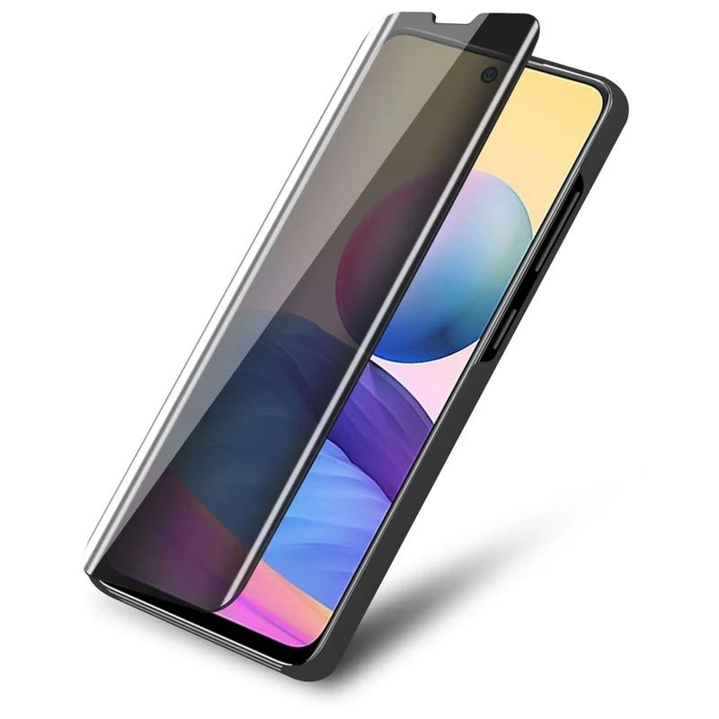 Cadorabo Hülle kompatibel mit Xiaomi RedMi NOTE 10 5G / POCO M3 PRO 5G Clear View Spiegel Schutzhülle mit Standfunktion 360 Grad Schutz
