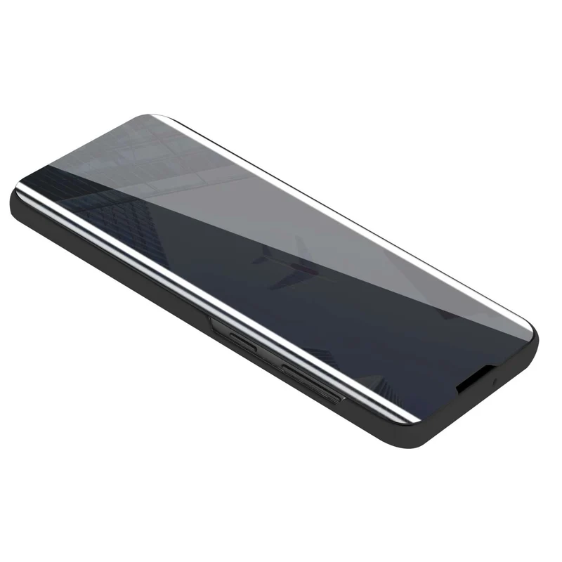 Cadorabo Hülle kompatibel mit Xiaomi Mi 11 LITE (4G / 5G) / 11 LITE NE Clear View Spiegel Schutzhülle mit Standfunktion 360 Grad Schutz