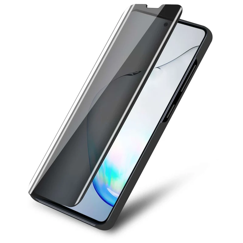 Cadorabo Hülle kompatibel mit Samsung Galaxy A81 / NOTE 10 LITE / M60s Clear View Spiegel Schutzhülle mit Standfunktion 360 Grad Schutz