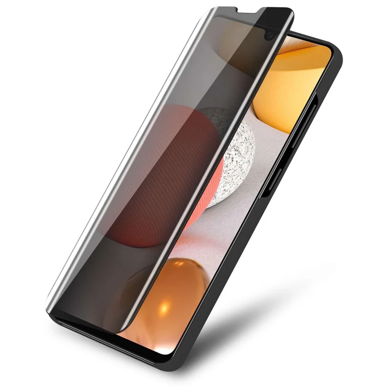 Cadorabo Hülle kompatibel mit Samsung Galaxy A42 4G Clear View Spiegel Schutzhülle mit Standfunktion 360 Grad Schutz