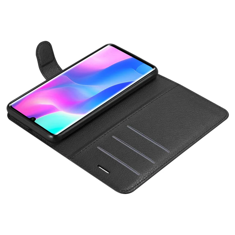 Cadorabo Hülle kompatibel mit Xiaomi Mi NOTE 10 LITE Schutzhülle mit Magnetverschluss, Standfunktion und Kartenfach