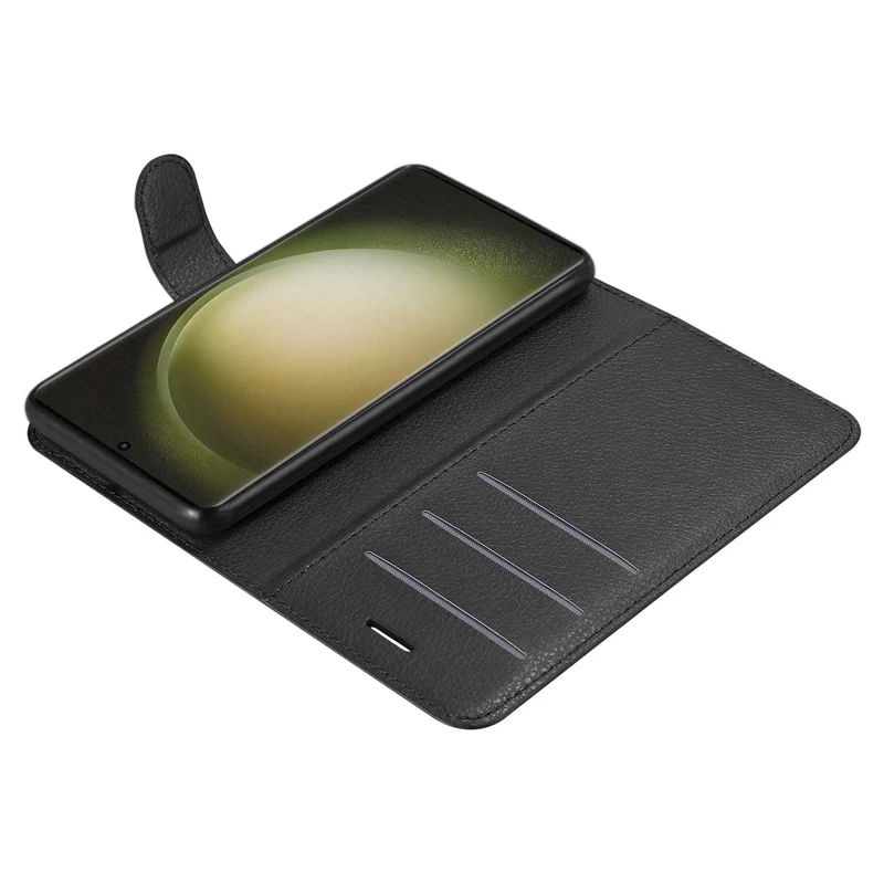 Cadorabo Hülle kompatibel mit Samsung Galaxy S23 ULTRA Schutzhülle mit Magnetverschluss, Standfunktion und Kartenfach