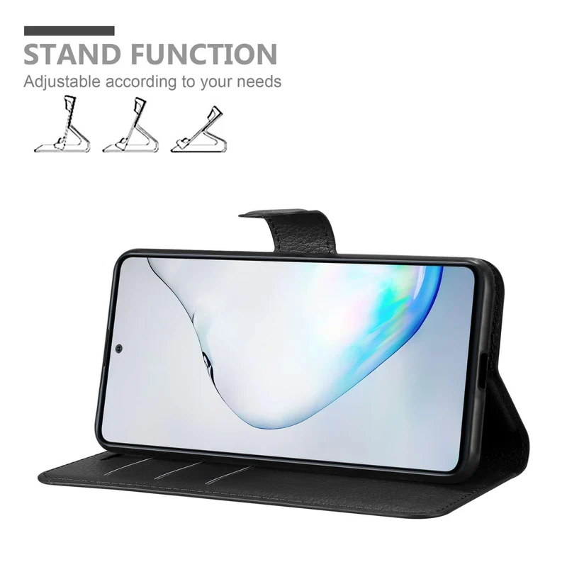 Cadorabo Hülle kompatibel mit Samsung Galaxy A81 / NOTE 10 LITE / M60s Schutzhülle mit Magnetverschluss, Standfunktion und Kartenfach