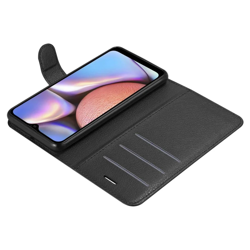 Cadorabo Hülle kompatibel mit Samsung Galaxy A10s / M01s Schutzhülle mit Magnetverschluss, Standfunktion und Kartenfach