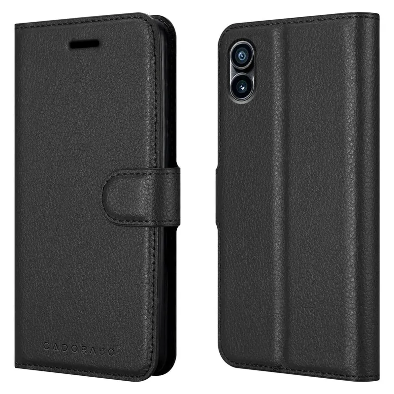 Cadorabo Hülle kompatibel mit Nothing Phone (1) Schutzhülle mit Magnetverschluss, Standfunktion und Kartenfach