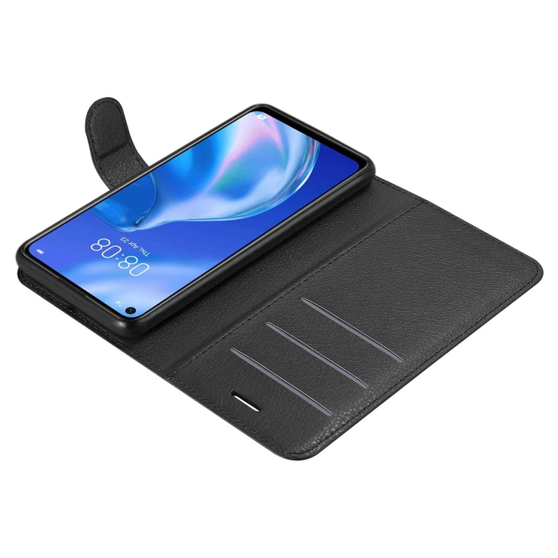 Cadorabo Hülle kompatibel mit Huawei P40 LITE 5G / NOVA 7 SE Schutzhülle mit Magnetverschluss, Standfunktion und Kartenfach