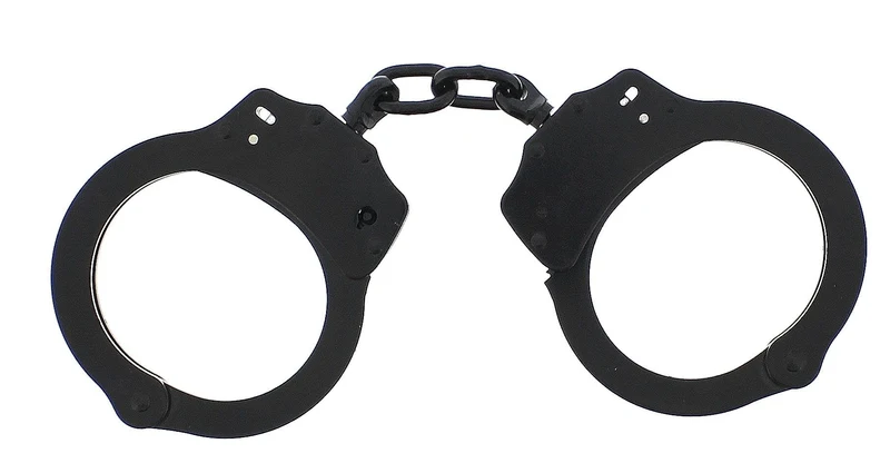 Professionelle Handschellen mit neuartiger Arretierung und verschweißter Zwischenkette