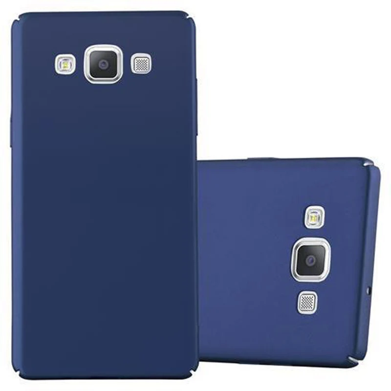 Cadorabo Hülle kompatibel mit Samsung Galaxy A5 2015 Hard Case Schutzhülle in Metall Optik gegen Kratzer und Stöße