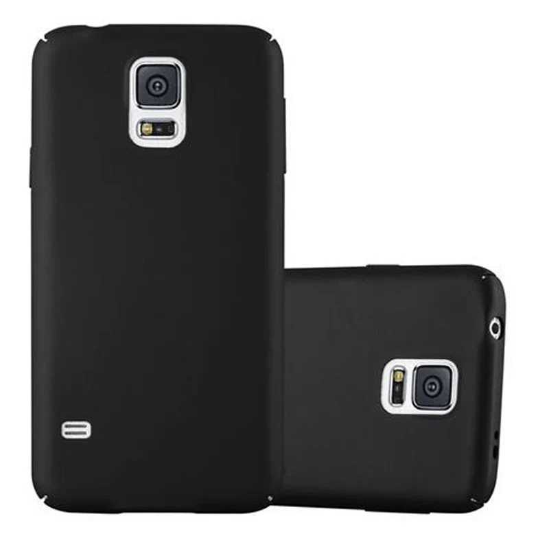 Cadorabo Hülle kompatibel mit Samsung Galaxy S5 / S5 NEO Hard Case Schutzhülle in Metall Optik gegen Kratzer und Stöße