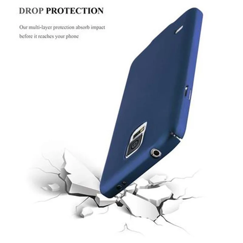 Cadorabo Hülle kompatibel mit Samsung Galaxy S5 / S5 NEO Hard Case Schutzhülle in Metall Optik gegen Kratzer und Stöße