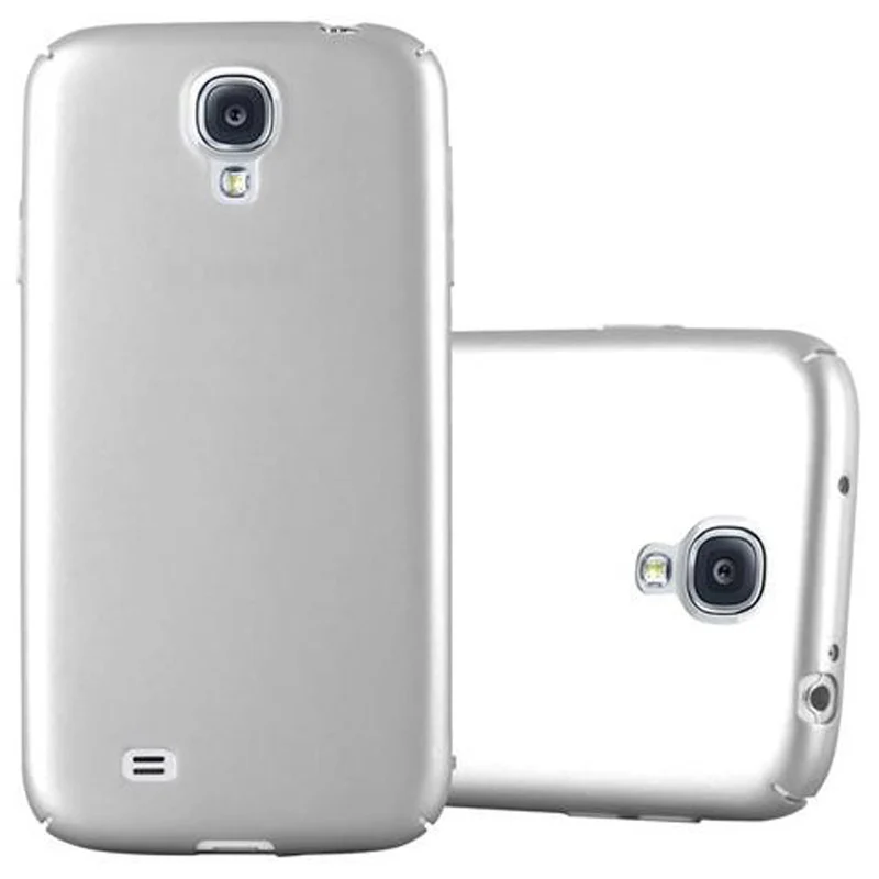 Cadorabo Hülle kompatibel mit Samsung Galaxy S4 Hard Case Schutzhülle in Metall Optik gegen Kratzer und Stöße