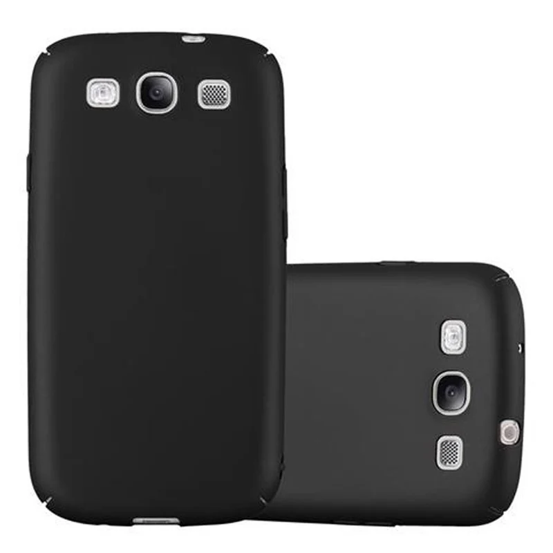 Cadorabo Hülle kompatibel mit Samsung Galaxy S3 / S3 NEO Hard Case Schutzhülle in Metall Optik gegen Kratzer und Stöße