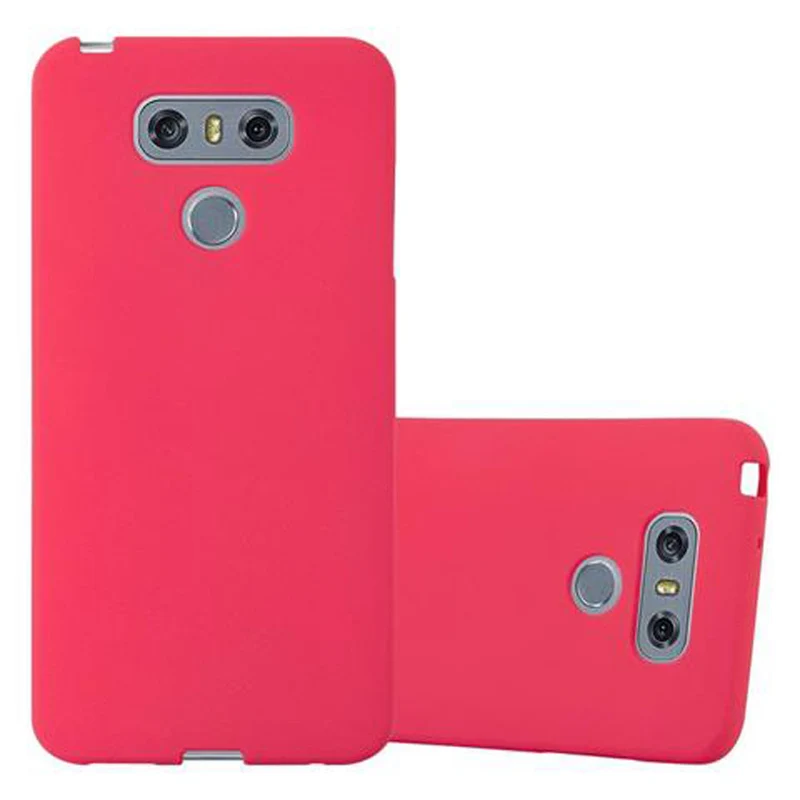 Cadorabo Hülle kompatibel mit LG G6 Schutzhülle aus flexiblem TPU Silikon