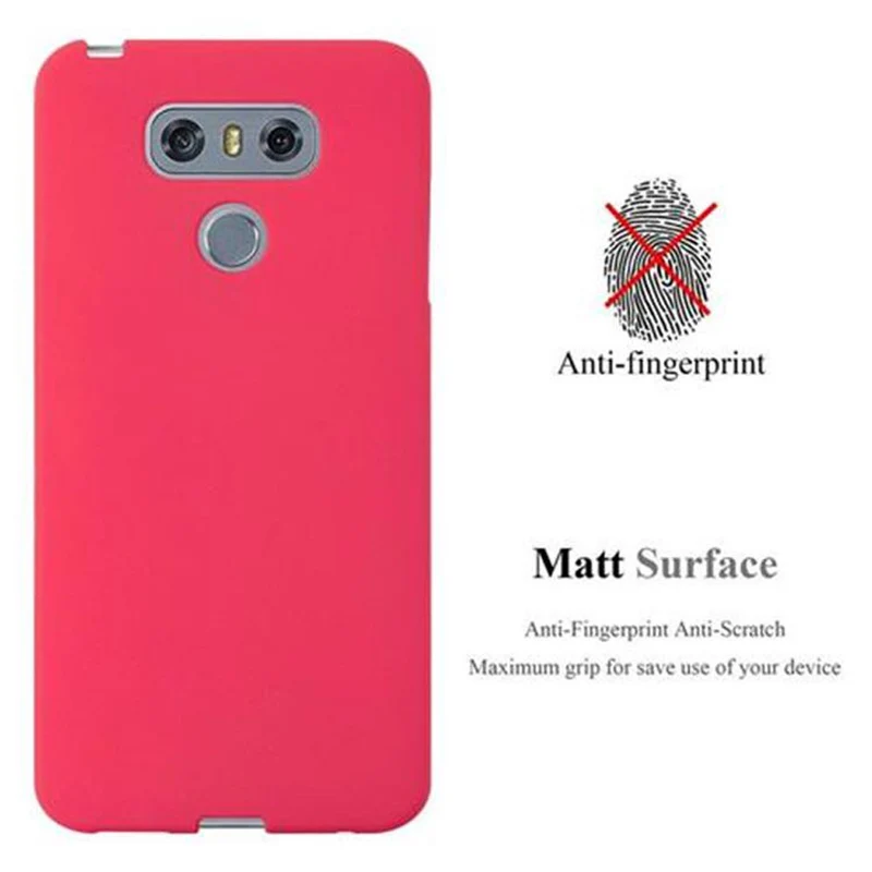 Cadorabo Hülle kompatibel mit LG G6 Schutzhülle aus flexiblem TPU Silikon
