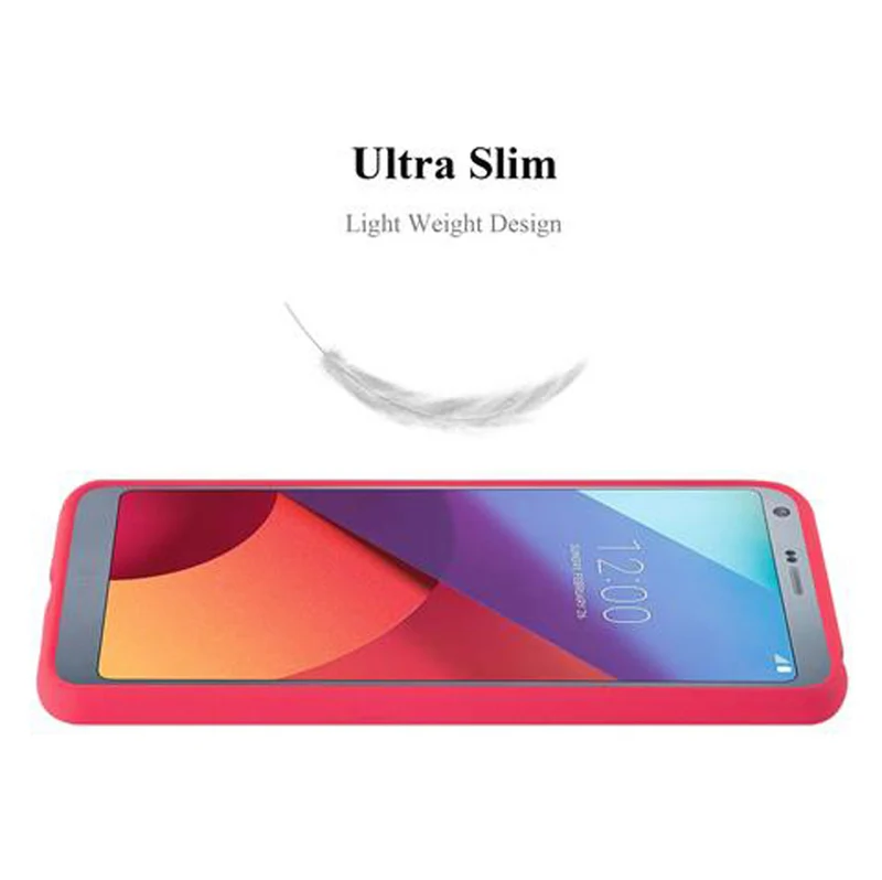 Cadorabo Hülle kompatibel mit LG G6 Schutzhülle aus flexiblem TPU Silikon