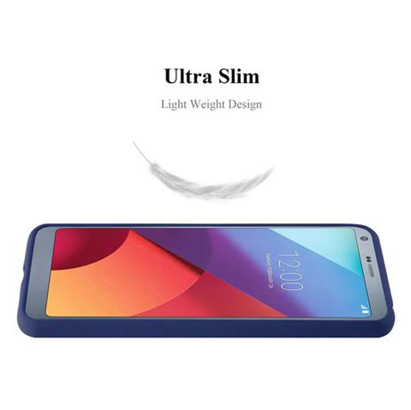 Cadorabo Hülle kompatibel mit LG G6 Schutzhülle aus flexiblem TPU Silikon