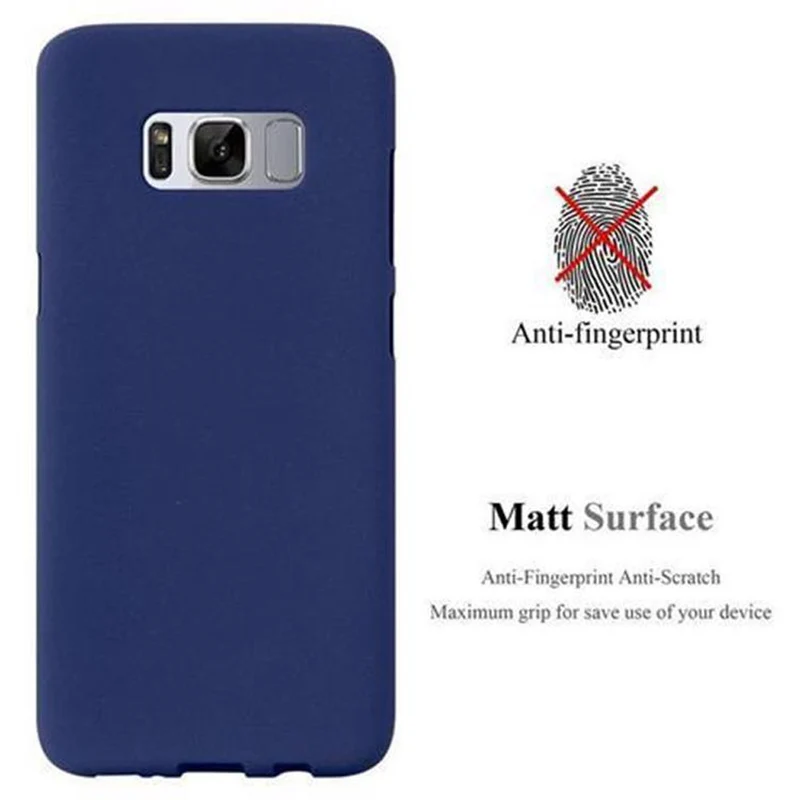 Cadorabo Hülle kompatibel mit Samsung Galaxy S8 Schutzhülle aus flexiblem TPU Silikon