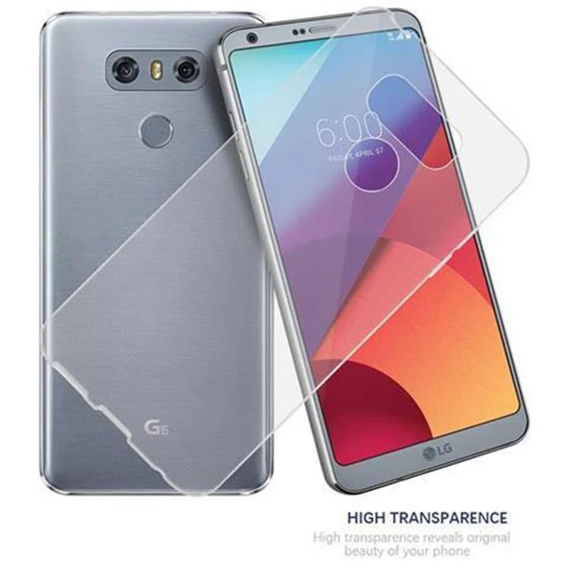 Cadorabo Hülle kompatibel mit LG G6 Schutzhülle aus flexiblem TPU Silikon