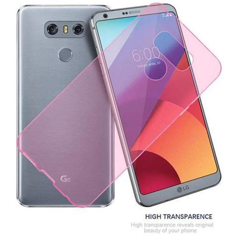 Cadorabo Hülle kompatibel mit LG G6 Schutzhülle aus flexiblem TPU Silikon