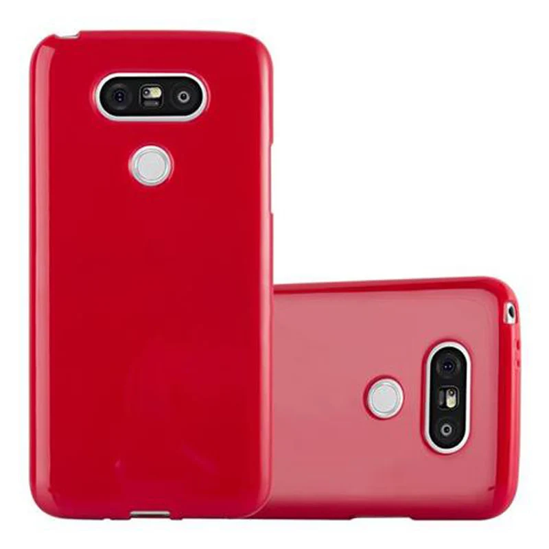 Cadorabo Hülle kompatibel mit LG G5 Schutzhülle aus flexiblem TPU Silikon