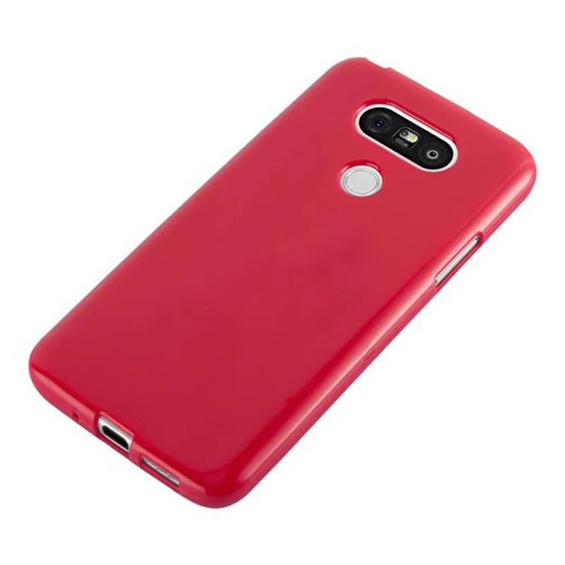Cadorabo Hülle kompatibel mit LG G5 Schutzhülle aus flexiblem TPU Silikon