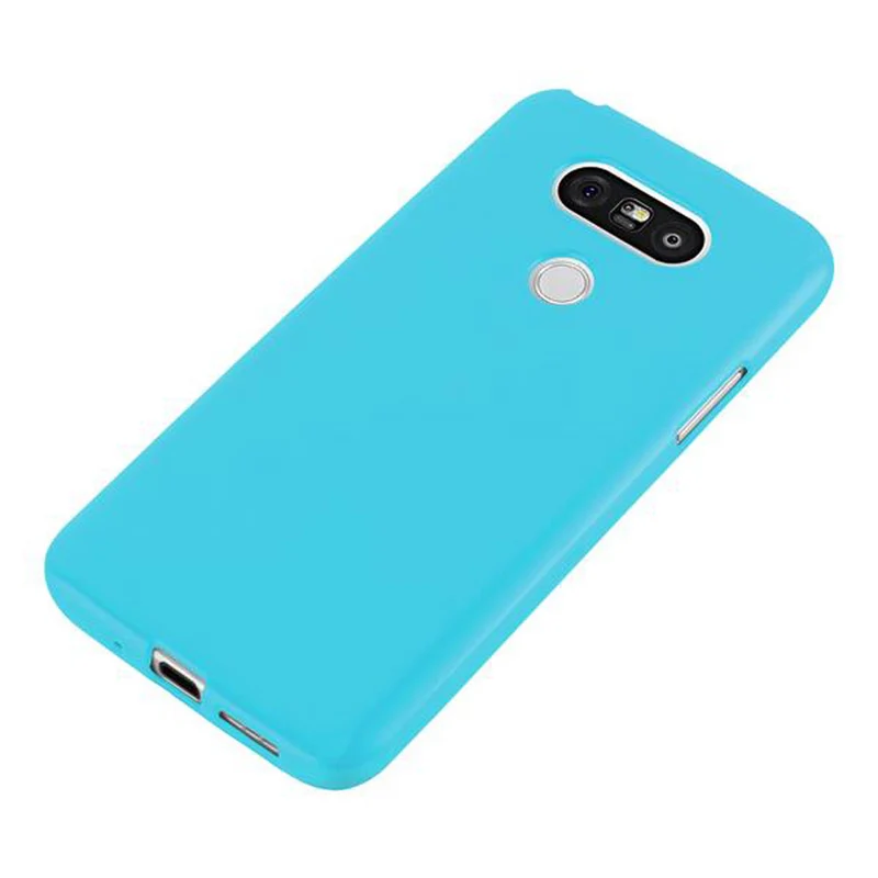 Cadorabo Hülle kompatibel mit LG G5 Schutzhülle aus flexiblem TPU Silikon