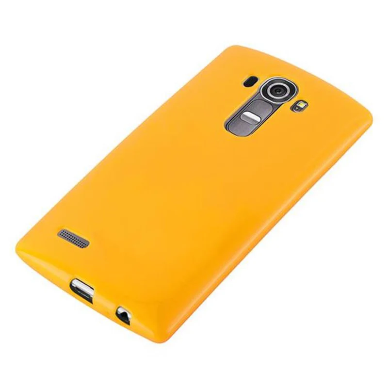 Cadorabo Hülle kompatibel mit LG G4 / G4 PLUS Schutzhülle aus flexiblem TPU Silikon