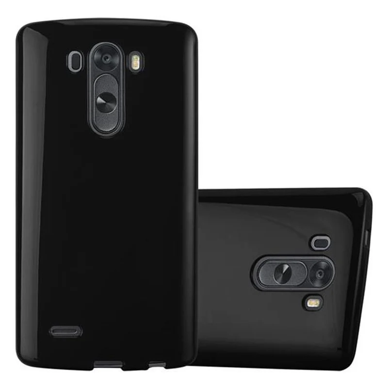 Cadorabo Hülle kompatibel mit LG G3 Schutzhülle aus flexiblem TPU Silikon