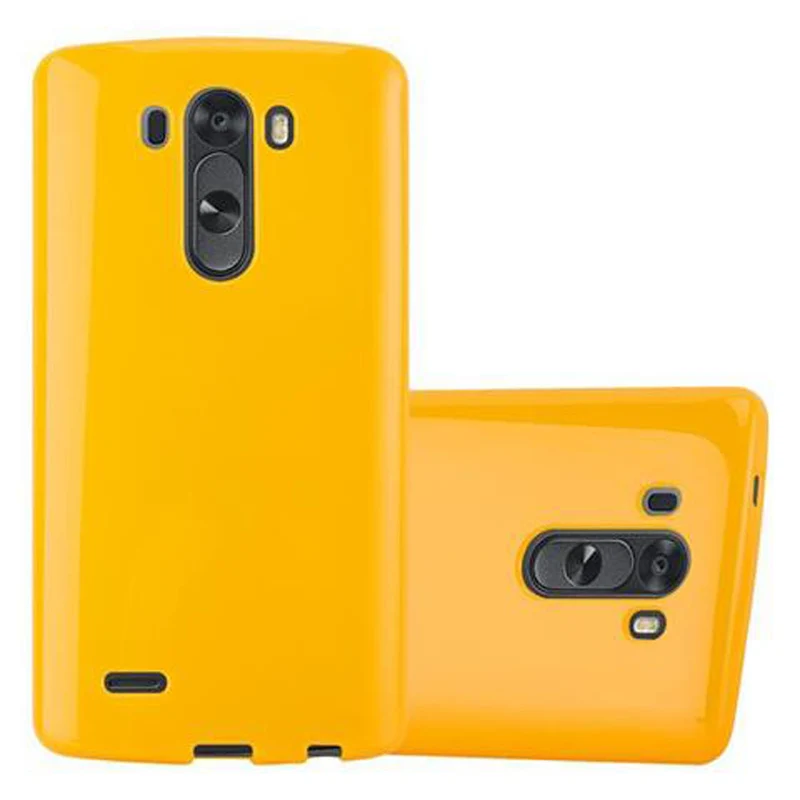 Cadorabo Hülle kompatibel mit LG G3 Schutzhülle aus flexiblem TPU Silikon