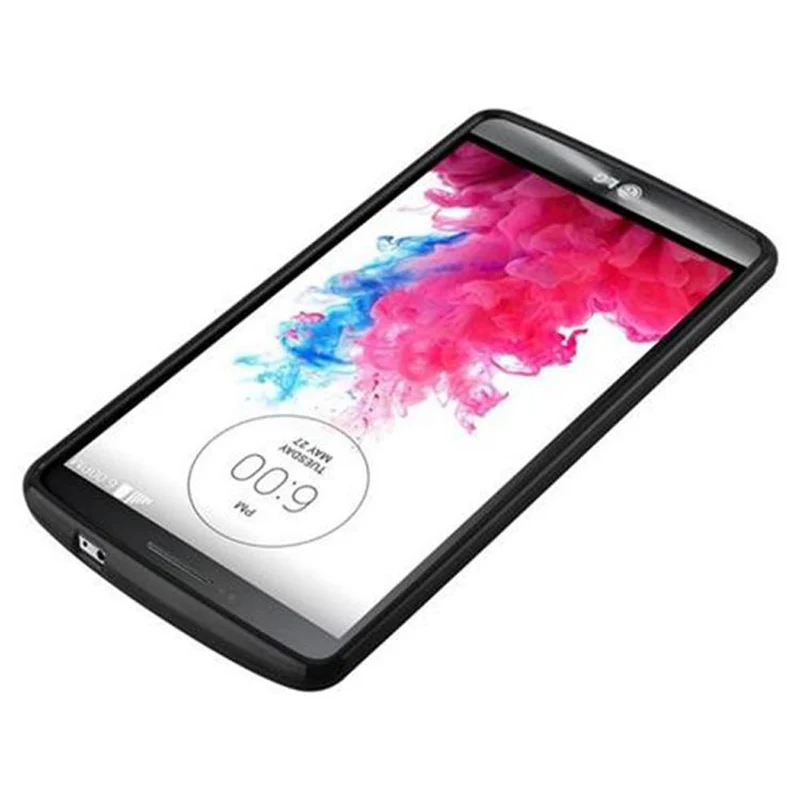 Cadorabo Hülle kompatibel mit LG G3 Schutzhülle aus flexiblem TPU Silikon