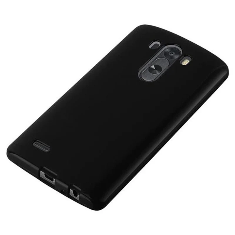 Cadorabo Hülle kompatibel mit LG G3 Schutzhülle aus flexiblem TPU Silikon