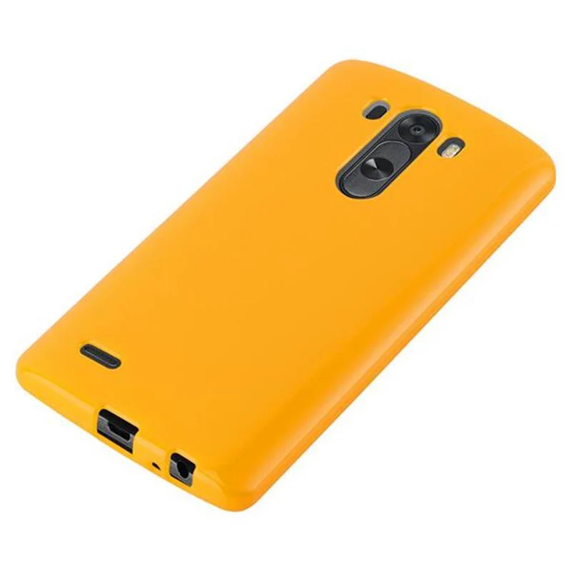 Cadorabo Hülle kompatibel mit LG G3 Schutzhülle aus flexiblem TPU Silikon