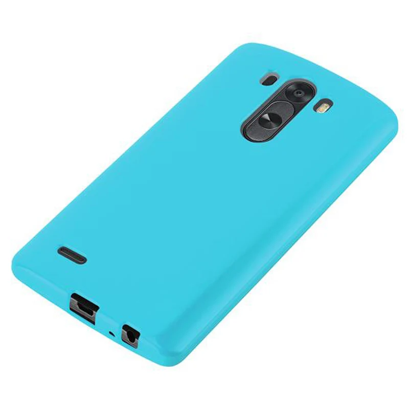 Cadorabo Hülle kompatibel mit LG G3 Schutzhülle aus flexiblem TPU Silikon