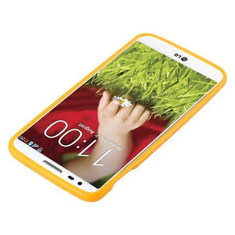 Cadorabo Hülle kompatibel mit LG G2 Schutzhülle aus flexiblem TPU Silikon